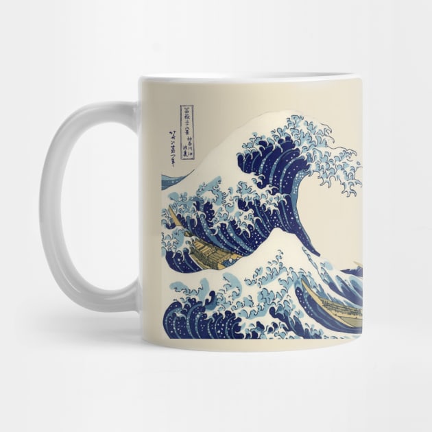 The Great Wave off Kanagawa by EarlGreyTees